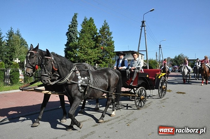 Zdjęcie w galerii na portalu naszraciborz.pl: Brzezie to potęga! Huczne dożynki miejskie 2014. Wspaniały korowód wiadomości z regionu