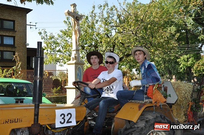 Zdjęcie w galerii na portalu naszraciborz.pl: Brzezie to potęga! Huczne dożynki miejskie 2014. Wspaniały korowód wiadomości z regionu