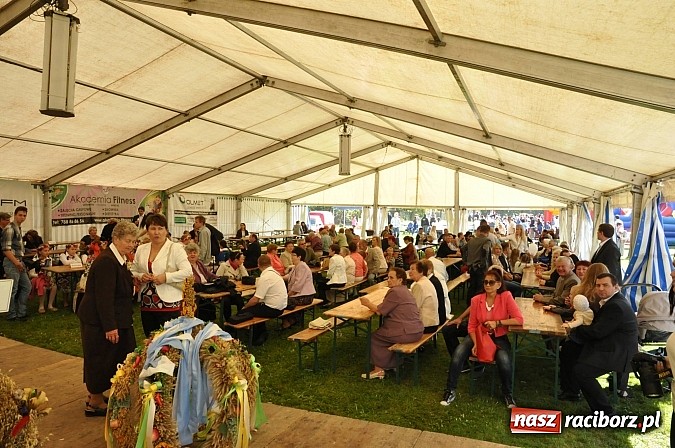 Zdjęcie w galerii na portalu naszraciborz.pl: Brzezie to potęga! Huczne dożynki miejskie 2014. Wspaniały korowód wiadomości z regionu