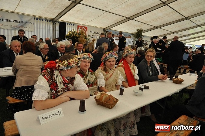 Zdjęcie w galerii na portalu naszraciborz.pl: Brzezie to potęga! Huczne dożynki miejskie 2014. Wspaniały korowód wiadomości z regionu