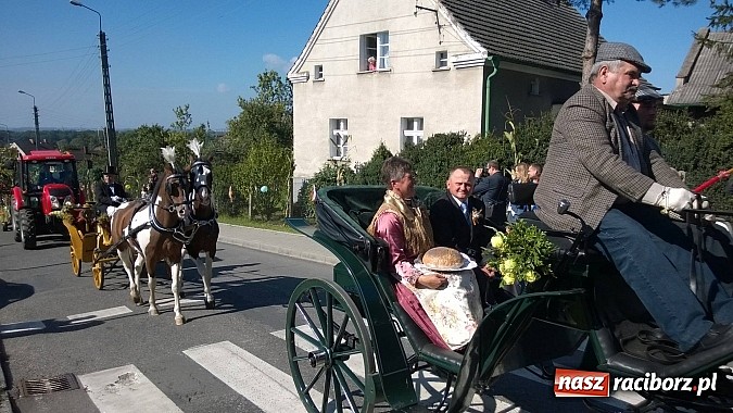 Zdjęcie w galerii na portalu naszraciborz.pl: Brzezie to potęga! Huczne dożynki miejskie 2014. Wspaniały korowód wiadomości z regionu