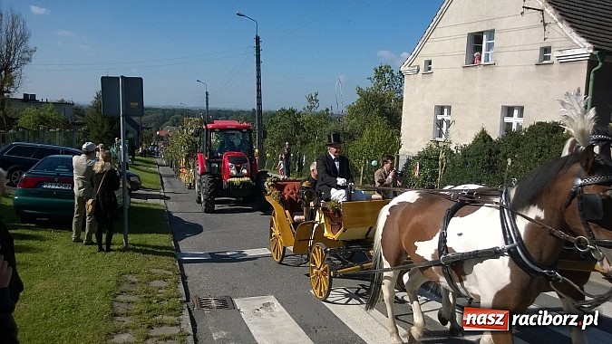 Zdjęcie w galerii na portalu naszraciborz.pl: Brzezie to potęga! Huczne dożynki miejskie 2014. Wspaniały korowód wiadomości z regionu