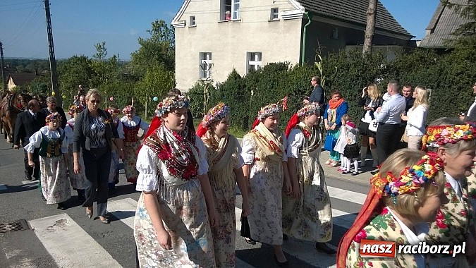 Zdjęcie w galerii na portalu naszraciborz.pl: Brzezie to potęga! Huczne dożynki miejskie 2014. Wspaniały korowód wiadomości z regionu