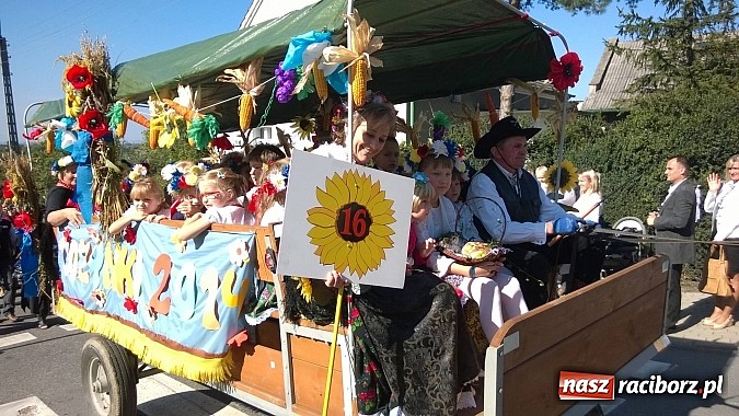 Zdjęcie w galerii na portalu naszraciborz.pl: Brzezie to potęga! Huczne dożynki miejskie 2014. Wspaniały korowód wiadomości z regionu