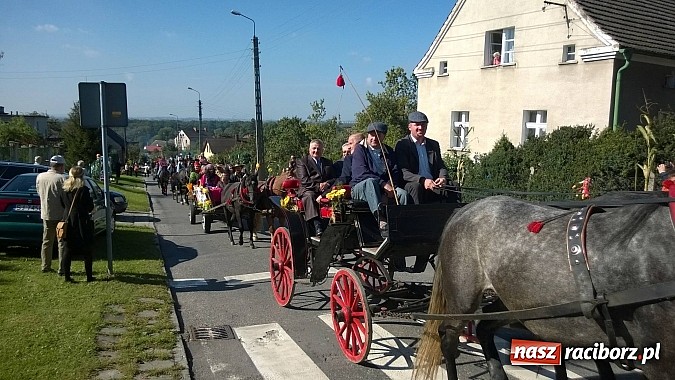 Zdjęcie w galerii na portalu naszraciborz.pl: Brzezie to potęga! Huczne dożynki miejskie 2014. Wspaniały korowód wiadomości z regionu