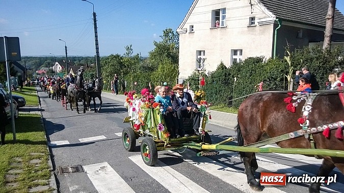 Zdjęcie w galerii na portalu naszraciborz.pl: Jadą wozy kolorowe... czyli tak się bawi Brzezie! wiadomości z regionu
