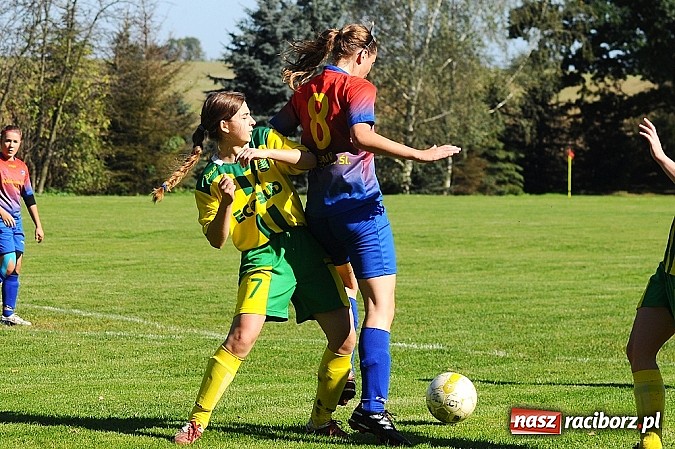 Zdjęcie w galerii na portalu naszraciborz.pl: Dziewczyny z Gamowa nie dały rady wodzisławiankom wiadomości z regionu