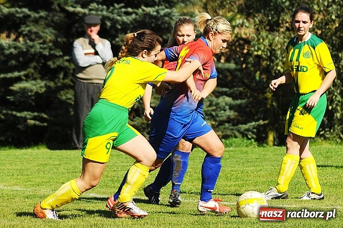 Zdjęcie w galerii na portalu naszraciborz.pl: Dziewczyny z Gamowa nie dały rady wodzisławiankom wiadomości z regionu