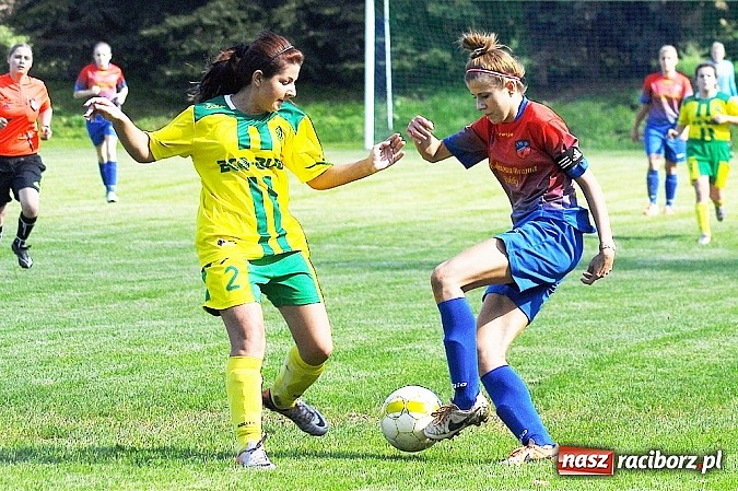 Zdjęcie w galerii na portalu naszraciborz.pl: Dziewczyny z Gamowa nie dały rady wodzisławiankom wiadomości z regionu