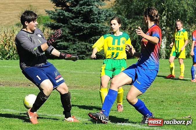 Zdjęcie w galerii na portalu naszraciborz.pl: Dziewczyny z Gamowa nie dały rady wodzisławiankom wiadomości z regionu