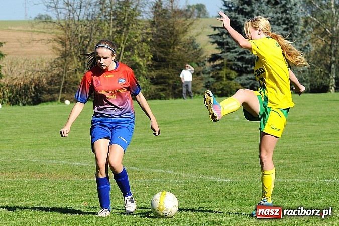 Zdjęcie w galerii na portalu naszraciborz.pl: Dziewczyny z Gamowa nie dały rady wodzisławiankom wiadomości z regionu