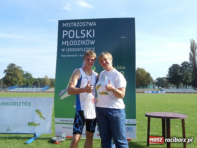 Zdjęcie w galerii na portalu naszraciborz.pl: Lekka atletyka: Srebro Dziuby i sztafety wiadomości z regionu