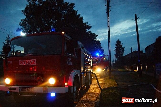 Zdjęcie w galerii na portalu naszraciborz.pl: 15 strażaków gasiło w Bieńkowicach pożar piwnicy wiadomości z regionu