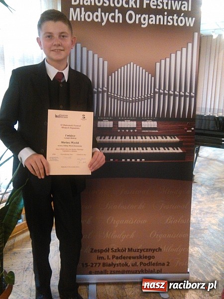 Zdjęcie w galerii na portalu naszraciborz.pl: Sukces młodych organist&oacute;w z Raciborza na Festiwalu w Białymstoku wiadomości z regionu
