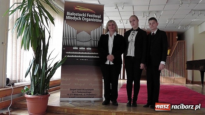 Zdjęcie w galerii na portalu naszraciborz.pl: Sukces młodych organist&oacute;w z Raciborza na Festiwalu w Białymstoku wiadomości z regionu