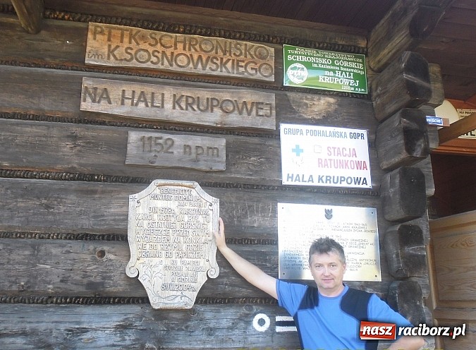 Zdjęcie w galerii na portalu naszraciborz.pl: Zdobywca Korony Gór Polski w Beskidzie Żywieckim wiadomości z regionu