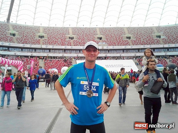 Zdjęcie w galerii na portalu naszraciborz.pl: Raciborzanie wystartowali w Maratonie Warszawskim! wiadomości z regionu