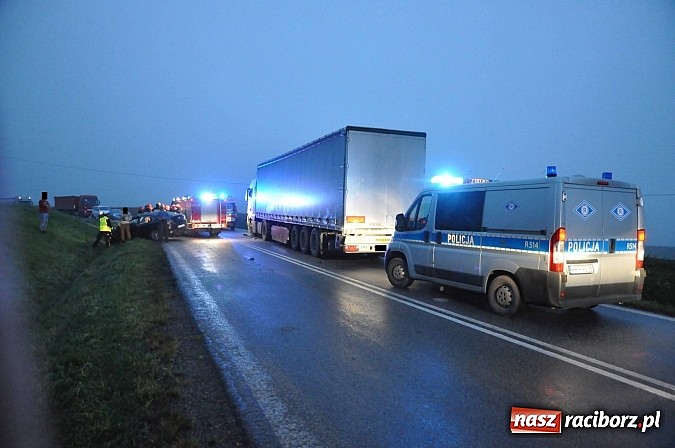 Zdjęcie w galerii na portalu naszraciborz.pl: Kolejne groźne zdarzenie na DK 45 w Szonowicach. Mazda zderzyła się z MAN-em wiadomości z regionu
