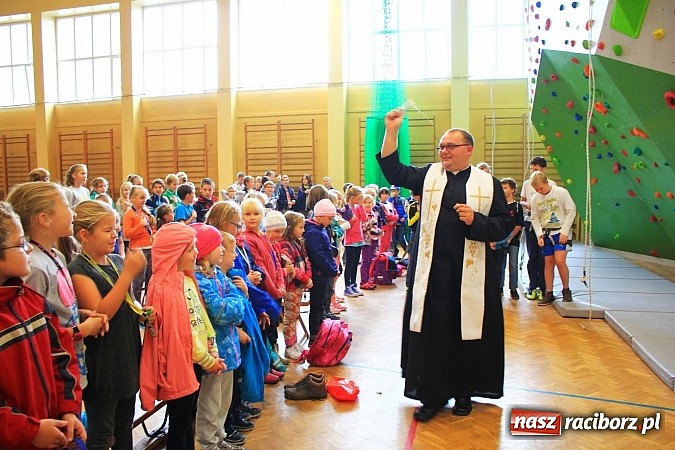 Zdjęcie w galerii na portalu naszraciborz.pl: Ścianka wspinaczkowa oficjalnie otwarta! wiadomości z regionu