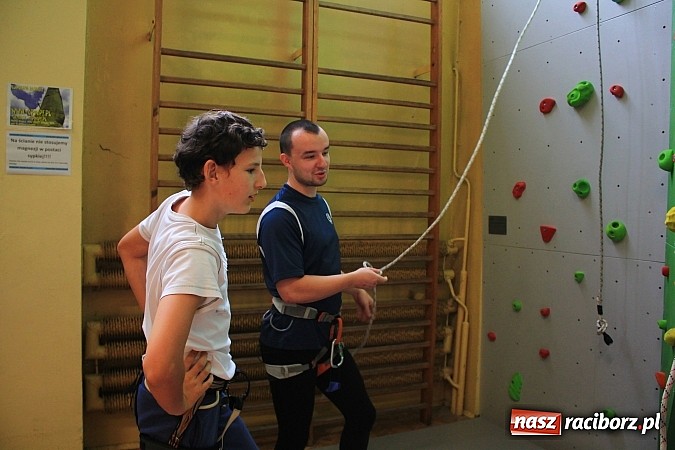 Zdjęcie w galerii na portalu naszraciborz.pl: Ścianka wspinaczkowa oficjalnie otwarta! wiadomości z regionu