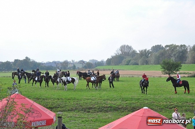 Zdjęcie w galerii na portalu naszraciborz.pl: Raciborski Hubertus 2014. Przy Huzarskiej na Ostrogu spotkali się miłośnicy koni wiadomości z regionu