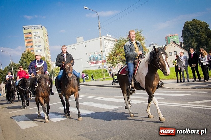 Zdjęcie w galerii na portalu naszraciborz.pl: Raciborski Hubertus 2014. Przy Huzarskiej na Ostrogu spotkali się miłośnicy koni wiadomości z regionu