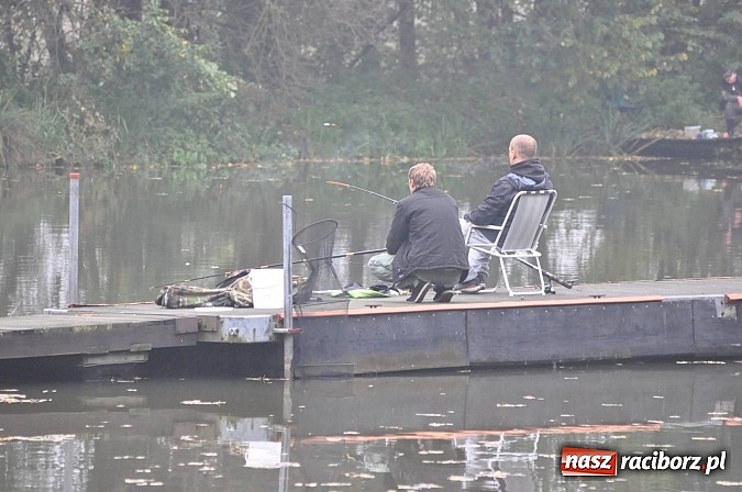 Zdjęcie w galerii na portalu naszraciborz.pl: Na stawie przy Aquabraxie odbyły się zawody wędkarskie wiadomości z regionu