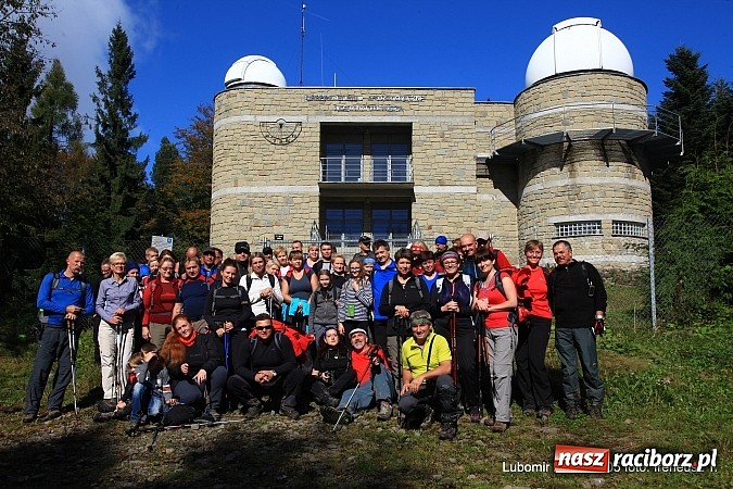 Zdjęcie w galerii na portalu naszraciborz.pl: Wędrówka na najwyższy szczyt Beskidu Makowskiego wiadomości z regionu