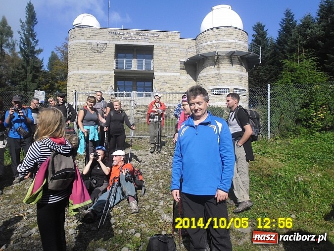 Zdjęcie w galerii na portalu naszraciborz.pl: Wędrówka na najwyższy szczyt Beskidu Makowskiego wiadomości z regionu