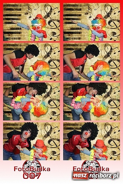 Zdjęcie w galerii na portalu naszraciborz.pl: Maski, wąsy, peruki i mn&oacute;stwo śmiechu. Skuś się na zabawę z FotoBudką 007! wiadomości z regionu