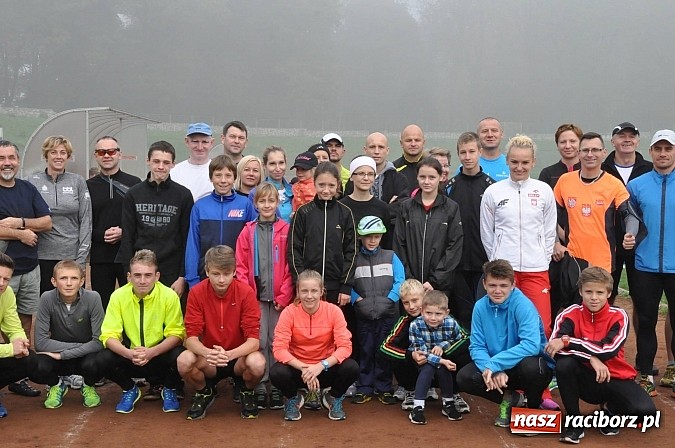 Zdjęcie w galerii na portalu naszraciborz.pl: Ogólnopolski Test Coopera z Justyną Święty wiadomości z regionu