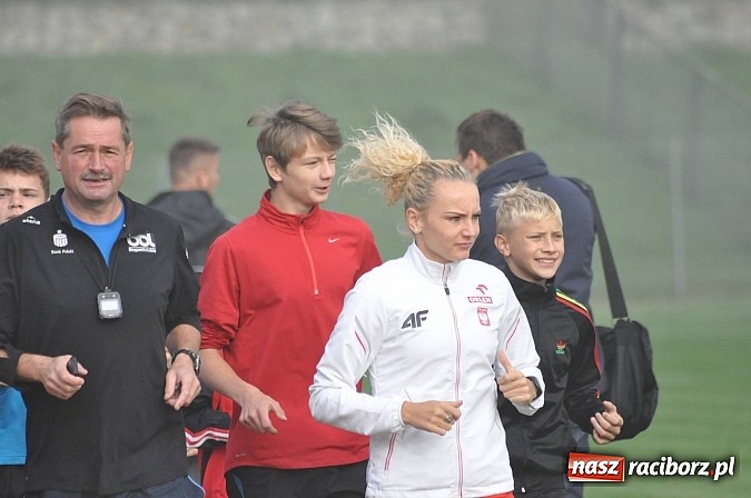 Zdjęcie w galerii na portalu naszraciborz.pl: Ogólnopolski Test Coopera z Justyną Święty wiadomości z regionu