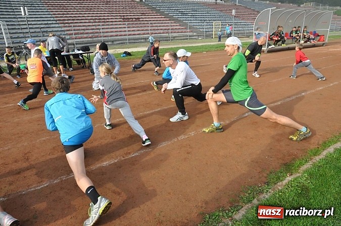 Zdjęcie w galerii na portalu naszraciborz.pl: Ogólnopolski Test Coopera z Justyną Święty wiadomości z regionu