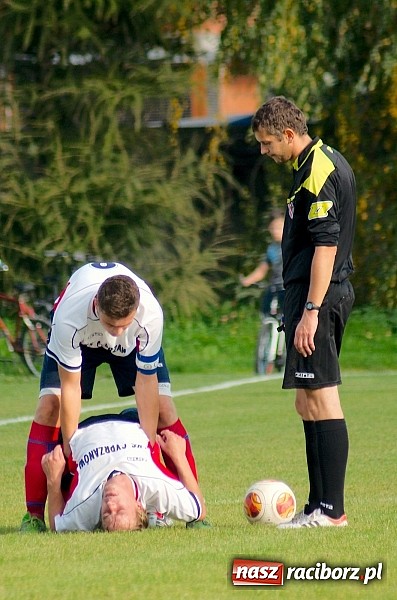 Zdjęcie w galerii na portalu naszraciborz.pl: Zacięty pojedynek w Cyprzanowie. Z Ocicami bez bramek wiadomości z regionu