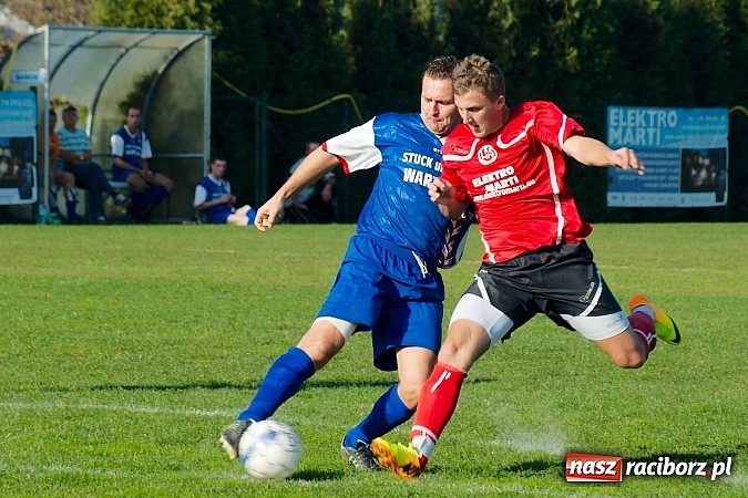 Zdjęcie w galerii na portalu naszraciborz.pl: Markowice-Grzegorzowice: Niewykorzystane sytuacje się mszczą wiadomości z regionu