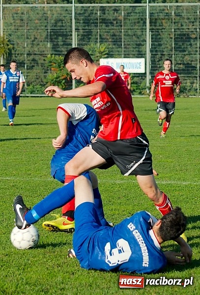 Zdjęcie w galerii na portalu naszraciborz.pl: Markowice-Grzegorzowice: Niewykorzystane sytuacje się mszczą wiadomości z regionu