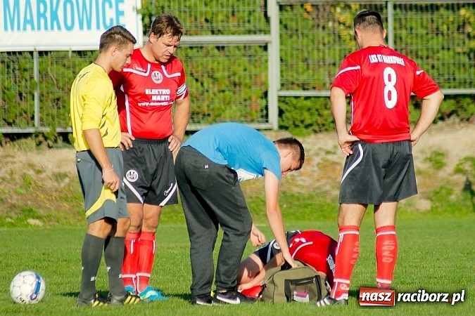 Zdjęcie w galerii na portalu naszraciborz.pl: Markowice-Grzegorzowice: Niewykorzystane sytuacje się mszczą wiadomości z regionu