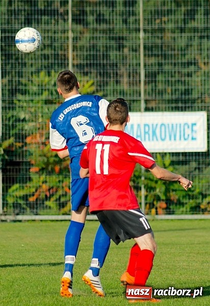 Zdjęcie w galerii na portalu naszraciborz.pl: Markowice-Grzegorzowice: Niewykorzystane sytuacje się mszczą wiadomości z regionu