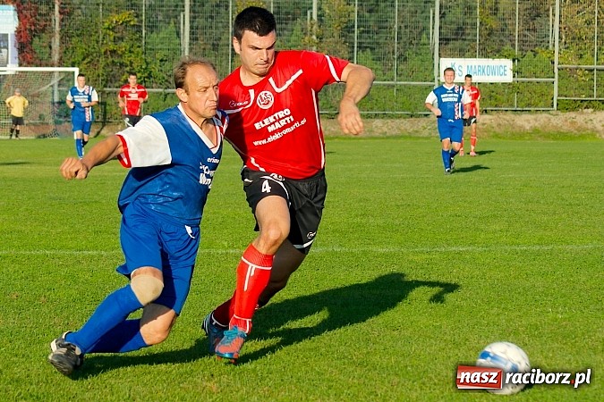 Zdjęcie w galerii na portalu naszraciborz.pl: Markowice-Grzegorzowice: Niewykorzystane sytuacje się mszczą wiadomości z regionu