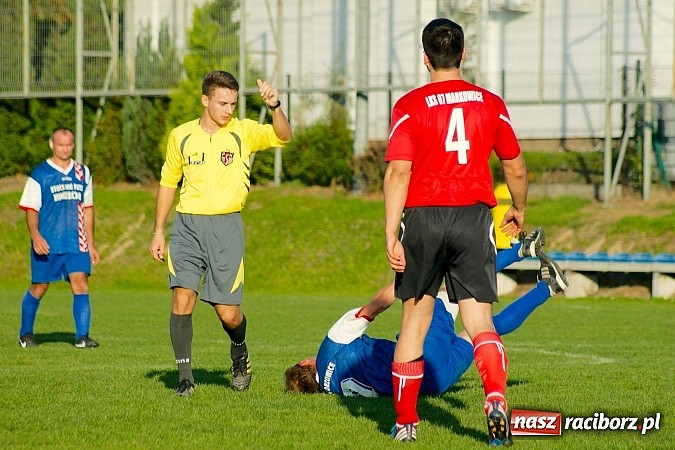 Zdjęcie w galerii na portalu naszraciborz.pl: Markowice-Grzegorzowice: Niewykorzystane sytuacje się mszczą wiadomości z regionu