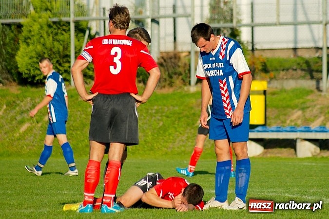 Zdjęcie w galerii na portalu naszraciborz.pl: Markowice-Grzegorzowice: Niewykorzystane sytuacje się mszczą wiadomości z regionu