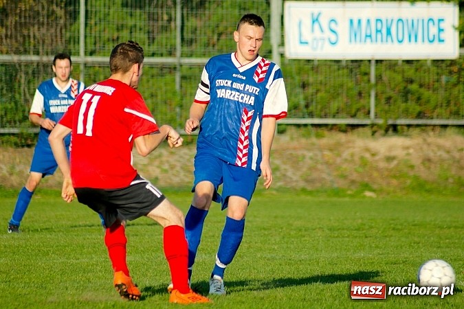 Zdjęcie w galerii na portalu naszraciborz.pl: Markowice-Grzegorzowice: Niewykorzystane sytuacje się mszczą wiadomości z regionu