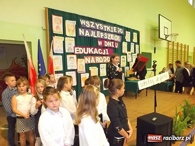 Zdjęcie w galerii na portalu naszraciborz.pl: Dzień Edukacji Narodowej świętowali także w Wojnowicach i Borucinie wiadomości z regionu