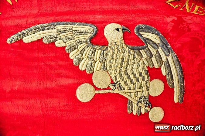 Zdjęcie w galerii na portalu naszraciborz.pl: Sokole sztandary zawitały już na Zamek Piastowski wiadomości z regionu