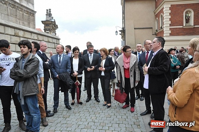Zdjęcie w galerii na portalu naszraciborz.pl: To był wielki raciborski dzień na Wawelu wiadomości z regionu