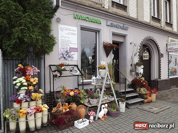 Zdjęcie w galerii na portalu naszraciborz.pl: Kwiaciarnia Lawender. Wiązanki robione z sercem wiadomości z regionu