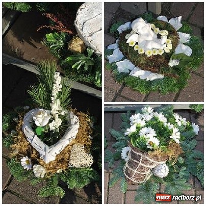 Zdjęcie w galerii na portalu naszraciborz.pl: Kwiaciarnia Lawender. Wiązanki robione z sercem wiadomości z regionu