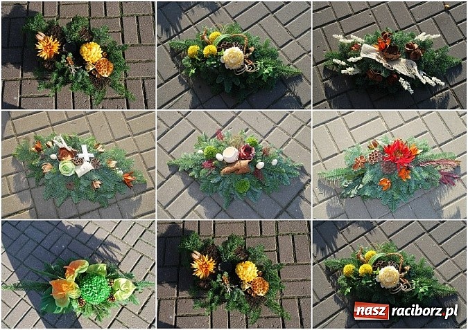 Zdjęcie w galerii na portalu naszraciborz.pl: Kwiaciarnia Lawender. Wiązanki robione z sercem wiadomości z regionu