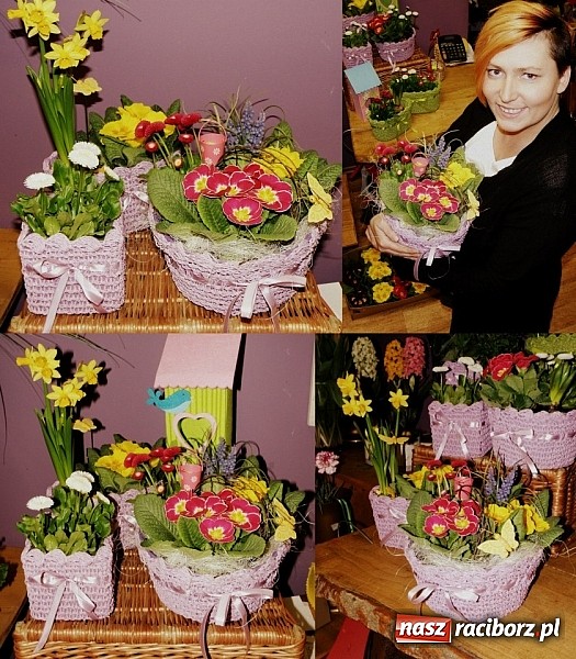 Zdjęcie w galerii na portalu naszraciborz.pl: Kwiaciarnia Lawender. Wiązanki robione z sercem wiadomości z regionu