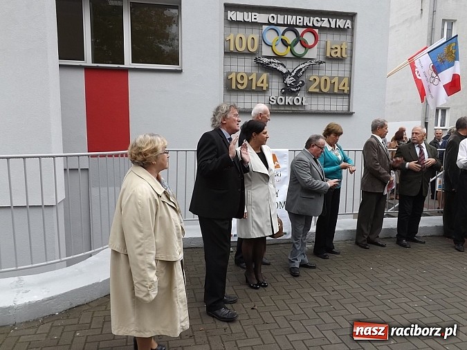 Zdjęcie w galerii na portalu naszraciborz.pl: 100-lecie Towarzystwa Gimnastycznego Sokół w Raciborzu wiadomości z regionu